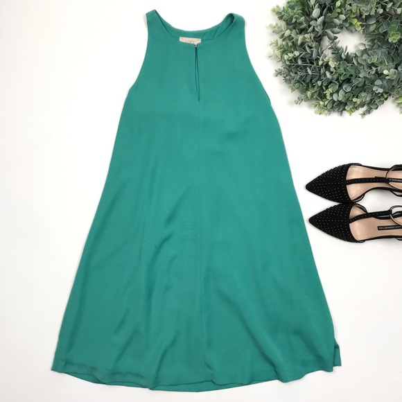 LOFT Dresses & Skirts - Loft Outlet | Teal Sleeveless Dress